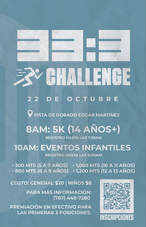 5K 33:3 Challenge @ Dorado