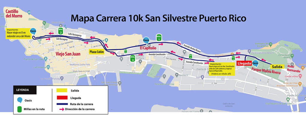 Carrera 10K San Silvestre-Puerto Rico  @ San Juan